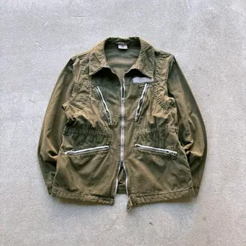 1984년제 벨기에군 밀리터리 자켓 더블 지퍼 기믹 아메카지