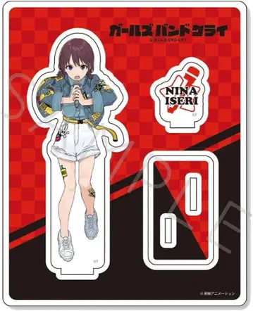 한정판 걸즈밴드 크라이 ] [이세리 진나] 아크릴 스탠드 피규어