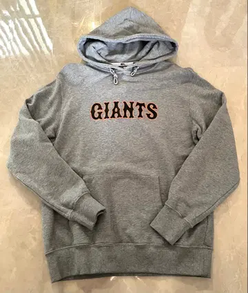 새상품급 NEW ERA GIANTS 후드티 그레이 자이언츠