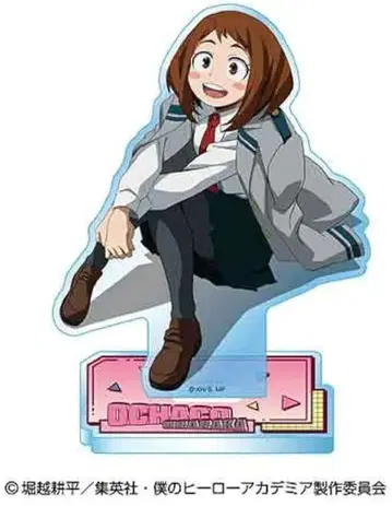 한정판 [나의 히어로 아카데미아] 아크릴 스탠드 피규어 우라라카 오챠코