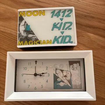 명탐정 코난 3COINS 괴도 키드 시계 조명