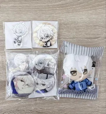 블루 록 나기 세이시로 키라돌 봉제 인형 아크릴 스탠드 캔뱃지 묶음 판매