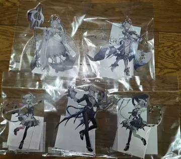 유희왕 아크릴 스탠드 5개 세트