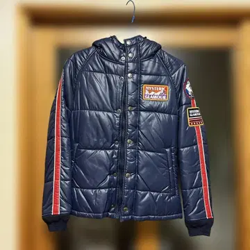 HYSTERIC GLAMOUR 네이비 다운 자켓