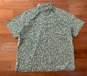 레인스푸너 reyn spooner 풀오버 하와이안 셔츠 그린 XL