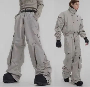 그레이 오버 사이즈 팬츠 [ START EXCEED END ]