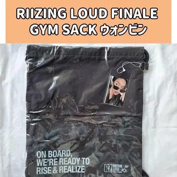 RIIZE RIIZING LOUD GYM SACK 원빈 트레이딩 카드