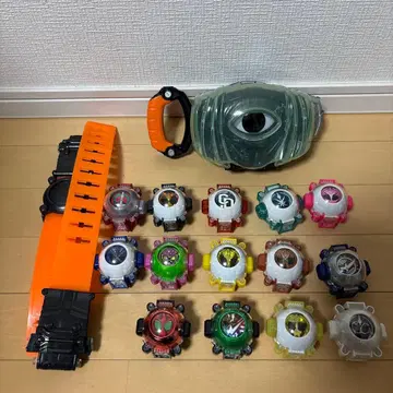 가면라이더 변신 벨트와 라이더 가샤트 세트 (고스트와 지크우)