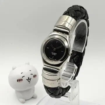 Swatch IRONY 스와치 아이로니 쿼츠 손목시계 블랙