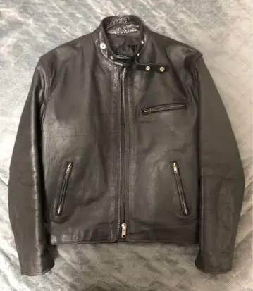 00s 리얼 레더 쇼트 재킷