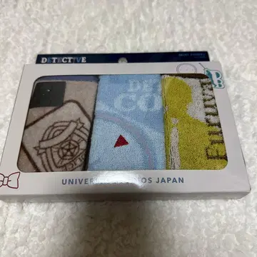 USJ 유니버셜 한정판 명탐정 코난 미니 타월 세트 나가노현경 핸드 타월