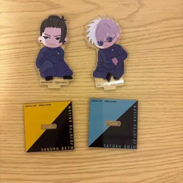 주술회전 고죠 사토루 게토 스구루 아크릴 스탠드 제일복권