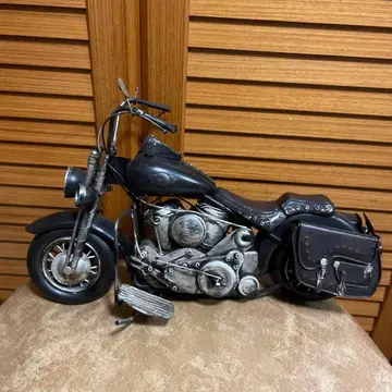 금속제 오토바이 모형 브리키 레트로