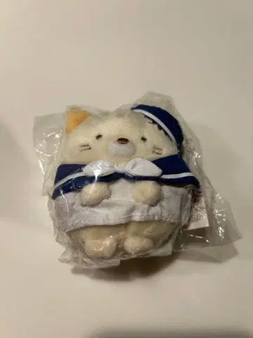 익명 배송 스미코구라시 매달리는 봉제 인형 고양이 마린 놀이