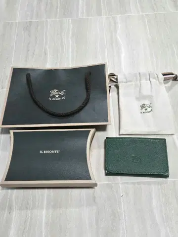 [ 일비종떼 ] 명함지갑 카드 케이스 그린