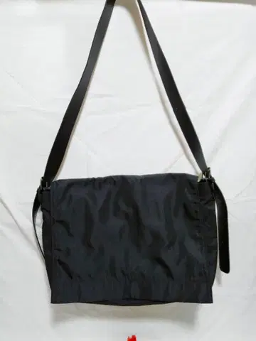 컨디션 최상 질 샌더 JILSANDER 메신저 백 가죽 나일론