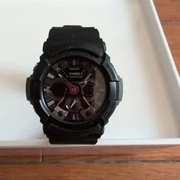 CASIO G-SHOCK GA-201 블랙