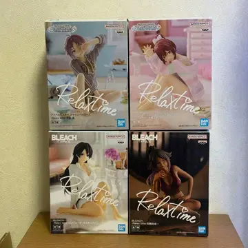프라이스 Relax Time 피규어 4체 세트 BLEACH 샤니마스
