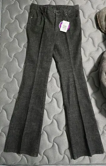 부츠컷 데님 34 다크 그레이