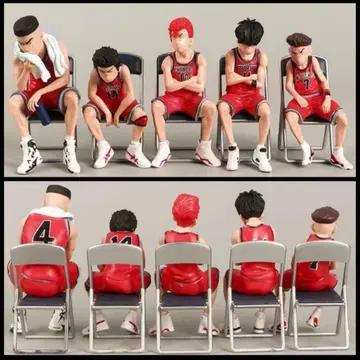 슬램덩크 피규어 5체 세트 의자 포함