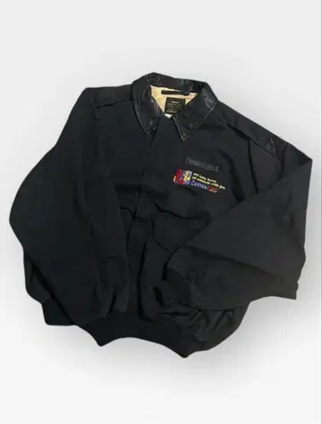 80~90년대 AVIREX 트윌&레더 A2 재킷