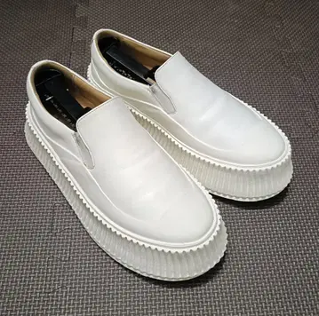 JIL SANDER 화이트 슬립온 37size