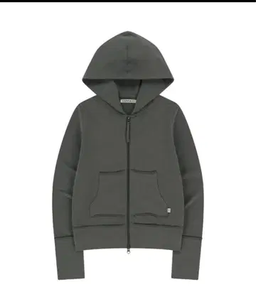COYSEIO Stitch Hood Zip-Up Charcoal