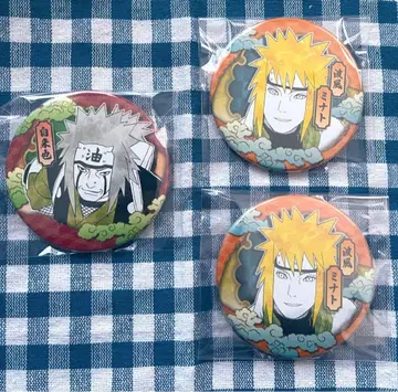 NARUTO 컬렉션 캔뱃지 나미카제 미나토 지라이야