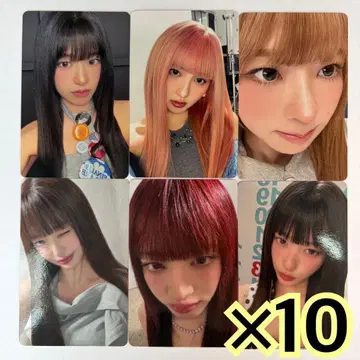 IVE REVIVE+ 타워 레코드 특전 트레이딩 카드 6종 컴프 x 10