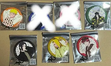 NARUTO 캔뱃지 뉴트로 나루토 카카시 이타치 사소리 데이다라