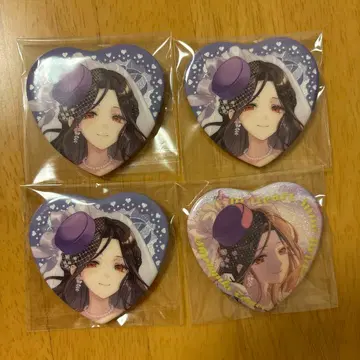 니지산지 시라유키 토모에 캔뱃지