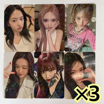 IVE REVIVE+ 타워 레코드 시부야 6종 컴프 x 3