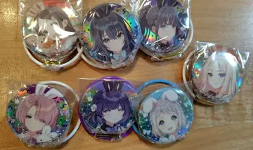 gigo 한정판 오로라 캔뱃지 학원 아이돌 마스터 7세트