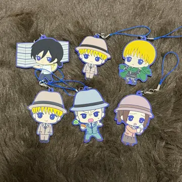 진격의 거인 가챠가챠 러버 마스코트 러버 스트랩