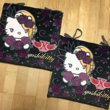 새상품 산리오 YOSHIKI 요시키티 방석 페어 2개 세트