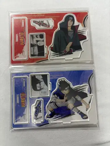 나루토 우치하 사스케 이타치 명장면 디오라마 아크릴 스탠드 생일