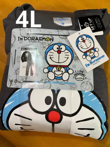I'm Doraemon 도라에몽 남성용 상하의 세트 4L