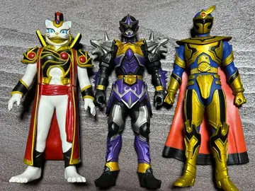 마법전대 마지렌쟈 캐릭터 3체 소프트 비닐 피규어 중고