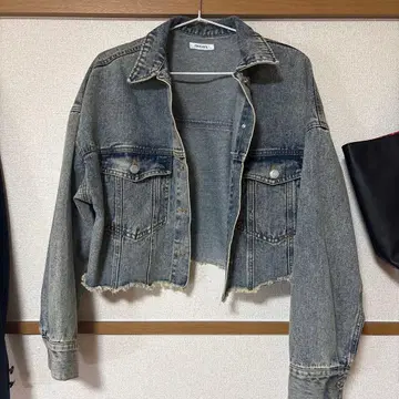 INGNI 크롭 데님 자켓 F 사이즈