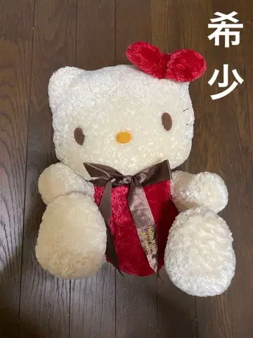 레어 30주년 키티 봉제 인형 헤이세이 레트로 당시 물품 여아 누이활