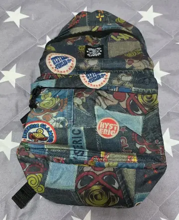 HYSTERIC MINI 패치워크풍 올 패턴 백팩 히스미니