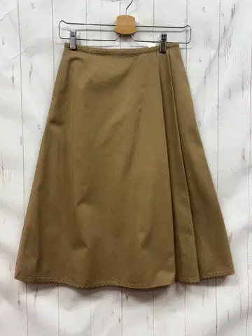 T415: 마가렛호웰 코튼 치노 스커트 2 턱