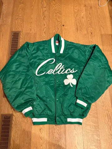 셀틱스 바시티 자켓 NBA 빈티지 마제스틱
