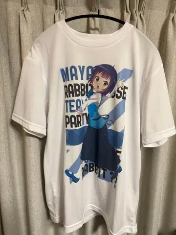 주문토끼 조가 마야 이벤트 한정판 T셔츠 L 사이즈 [레어템]