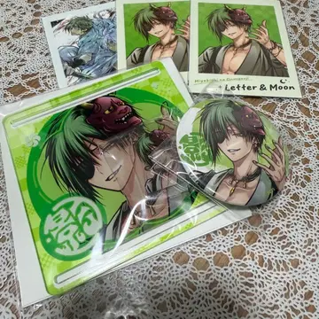 마사카게 마키치의 음양사 카페 코스터 캔뱃지