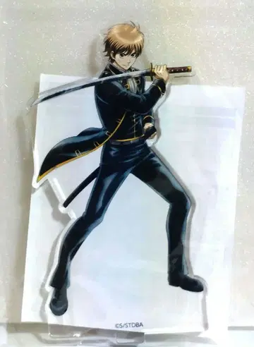 오키타 소고 아크릴 스탠드 은혼 캐릭터 팝 스토어 죽음을 헤쳐나가는 미소