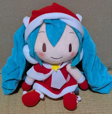 하츠네 미쿠 산타 의상 봉제 인형
