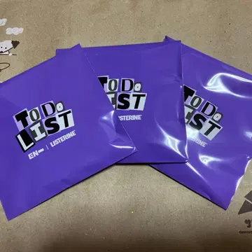 리스테린 ENHYPEN 미개봉 3점