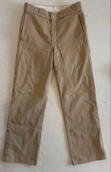 80s USA 디키즈 874 워크 팬츠 90s 베이지 화이트 택