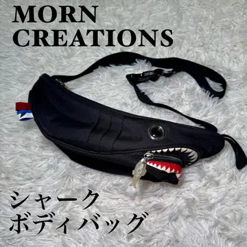 [ 새상품급 ] MORN CREATIONS 샤크 바디백 블랙